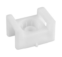 Площадка под стяжку для прямого монтажа 22x16мм, белая (100 шт/уп)  07-2110  REXANT