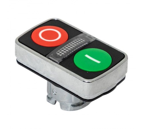 Механизм исполнительный кнопки XB4 "пуск-стоп" плоский возвратный без фиксации, с подсветкой IP65  XB4BW83-65  EKF