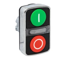 Механизм исполнительный кнопки XB4 "пуск-стоп" плоский возвратный без фиксации, с подсветкой IP65  XB4BW83-65  EKF