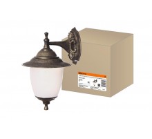 Светильник садово-парковый Прага Эл-11-71-1Б 60 Вт Е27 настенный вниз бронза  SQ0330-0505  TDM