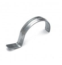Скоба металлическая однолапковая СМО d60-63 мм для монтажного пистолета (без отверстий) (50 шт/уп)  PR13.1971  Промрукав