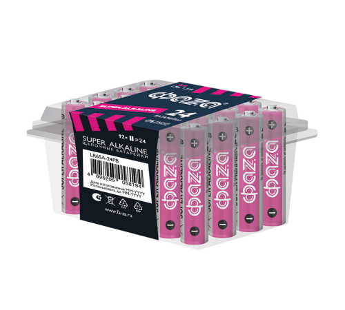 Элементы питания LR 6  Super Alkaline PB-24  .5058194  ФАZA