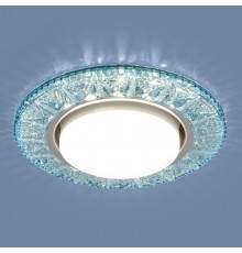 Светильник точечный встраиваемый 3022 GX53 BL лазурный  a037067  Elektrostandard