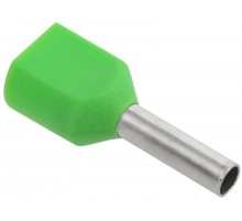 Наконечник НШВИ(2) 1,0-8 светло-зеленый (100шт/упак)  UTE10-D2-2-100  IEK