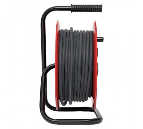 Удлинитель на катушке "Гефест 2.0" 4 гнезда 30м с заземлением и предохранителем КГ 3*2,5 16А/3,5кВт IP44 PROxima  UKG02-16-R325-4-30-IP44  EKF