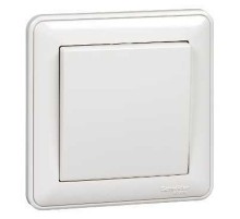 Wessen 59 Белый Переключатель перекрестный 1-клавишный 10АХ (в сборе)  VS710-158-18  Schneider Electric