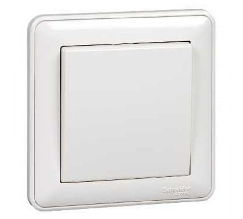 Wessen 59 Белый Переключатель перекрестный 1-клавишный 10АХ (в сборе)  VS710-158-18  Schneider Electric