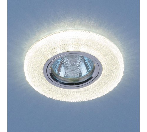 Светильник точечный встраиваемый 2130 MR16 CL прозрачный  a033624  Elektrostandard