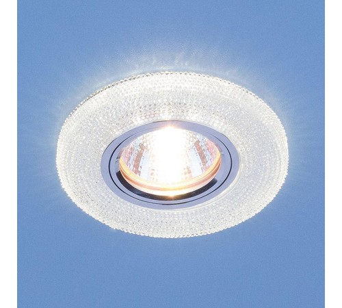 Светильник точечный встраиваемый 2130 MR16 CL прозрачный  a033624  Elektrostandard