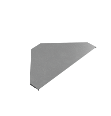 Крышка переходника центрального 100-600 мм "ПЛЮС" HD  KPDplus100-600-C HD   КМ-профиль