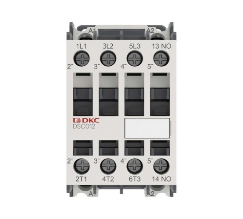 Магнитный контактор YON DSC012 12A 5,5кВт AC3 3P кат.110В DC 1НО  DSC012-3C10D110  DKC