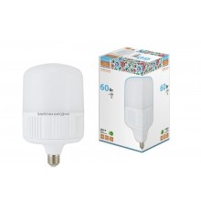 Лампа светодиодная T-60 Вт-230 В-6500 К-E27 (160x265 мм) НАРОДНАЯ  SQ0340-1584  TDM