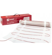 Мат нагревательный  двухжильный "Уют"  0,5  кв. м. 75 Вт EKF Proxima  nm2-75-0.5  EKF