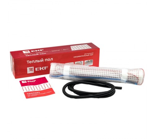 Мат нагревательный  двухжильный "Уют"  6 кв. м. 900 Вт EKF Proxima  nm2-900-6  EKF