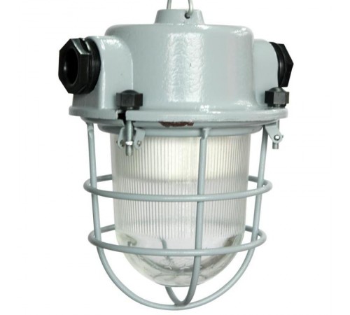 Светильник светодиодный СПЕЦСВЕТ 01-009-201 [285] АС 220В ПОДВЕСНОЙ ШАХТЕР МАТ. С РЕШЕТКОЙ  1030450285  Элетех