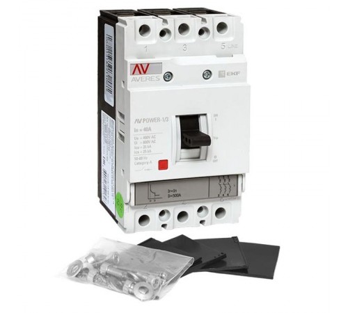 Выключатель автоматический AV POWER-1/3 40А 35kA TR  mccb-13-40-TR-av  EKF