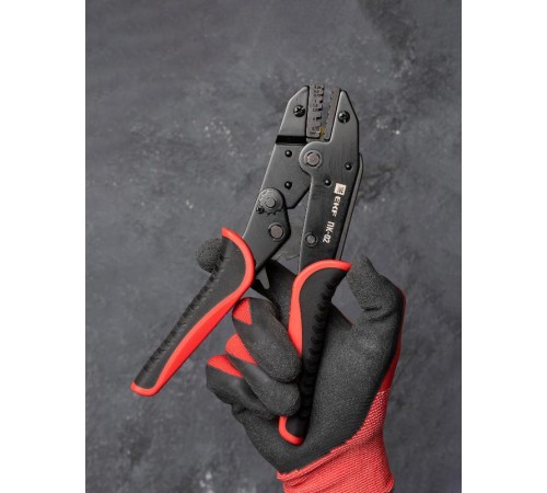 Пресс-клещи ПК-02 ( 0.25-6.0 мм2 НШвИ НШв) EKF Expert   pk-02-exp   EKF