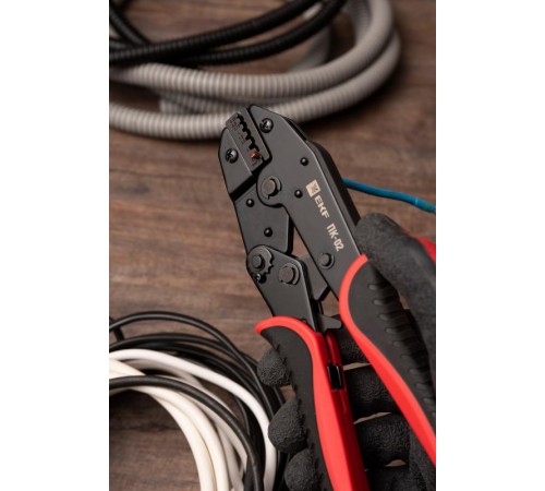 Пресс-клещи ПК-02 ( 0.25-6.0 мм2 НШвИ НШв) EKF Expert   pk-02-exp   EKF