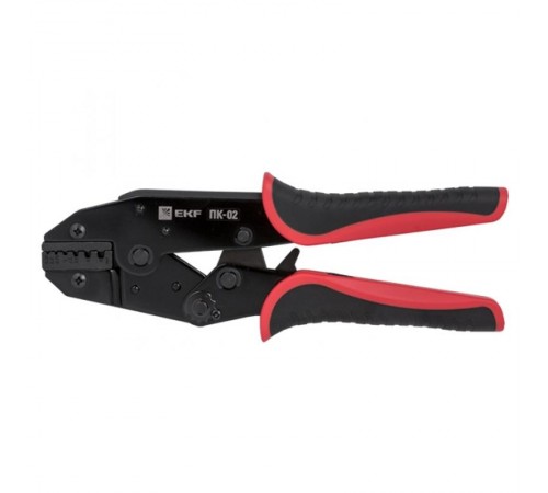 Пресс-клещи ПК-02 ( 0.25-6.0 мм2 НШвИ НШв) EKF Expert   pk-02-exp   EKF