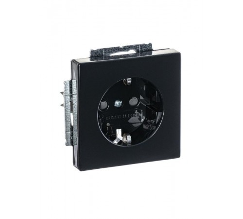 Розетка SCHUKO 16А 250В с защитными шторками, серия solo/future, цвет антрацит  2013-0-5265   2CKA002013A5265  ABB