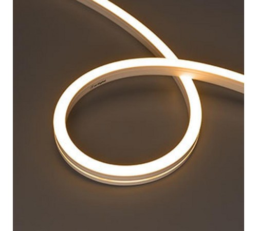 Светодиодная лента герметичная MOONLIGHT-SIDE-A140-12x17mm 24V Warm2700 (9.6 W/m, IP67, 5m, wire x2) (Arlight, Вывод кабеля боковой)  042783  Arligh
