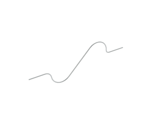 Компенсатор L800 мм,  8 мм AL  KOMP-D8 AL  КМ-профиль