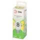 Лампа светодиодная  GREEN LINE LED B35-8W-830-E27 GL E27 8 Вт свеча теплый свет  Б0067088  ЭРА