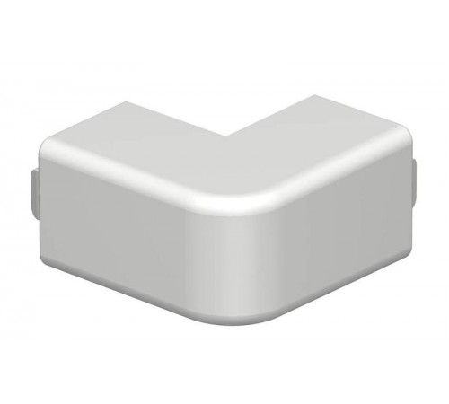 Крышка внешнего угла кабельного канала WDK 20x20 мм (ПВХ,светло-серый) (WDK HA20020LGR)  6182402  OBO Bettermann