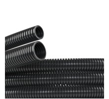 Труба гибкая гофрированная ПА 6 DN10мм ПВ-2 Dвн 9,7мм Dнар 13,0мм чёрный полиамид  PA601013F2  DKC