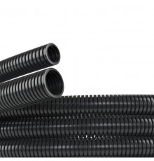 Труба гибкая гофрированная ПА 6 DN10мм ПВ-2 Dвн 9,7мм Dнар 13,0мм чёрный полиамид  PA601013F2  DKC