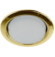 Светильник встраиваемый точечный под лампу GX53 KL35 GD /1 (к) 220V,13W золото  Б0049008  ЭРА