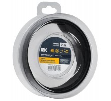 Трубка термоусадочная ТТУ нг-LS 12/6 черная (2м/упак) IEK  UDR12-012-006-002-K02-T  IEK