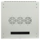 Шкаф настенный 19" TERACOM PRO 15U 600х600 мм дверь стеклянная с замком-ручкой серыйTRP-WLL-1566-40GEKF
