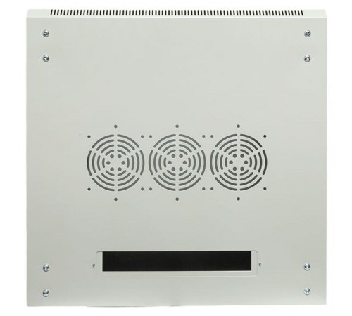 Шкаф настенный 19" TERACOM PRO 15U 600х600 мм дверь стеклянная с замком-ручкой серыйTRP-WLL-1566-40GEKF