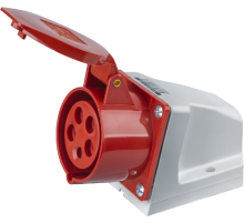 Розетка 14 296 NCA-SR115-16-380 стационарная наружная 16А 3P+N+PE IP44 14296 Navigator