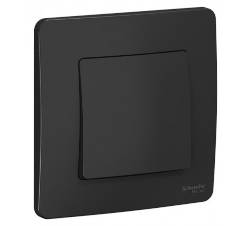 Blanca Антрацит С/У Выключатель 1-клавишный, 10А, 250B  BLNVS010106  SE