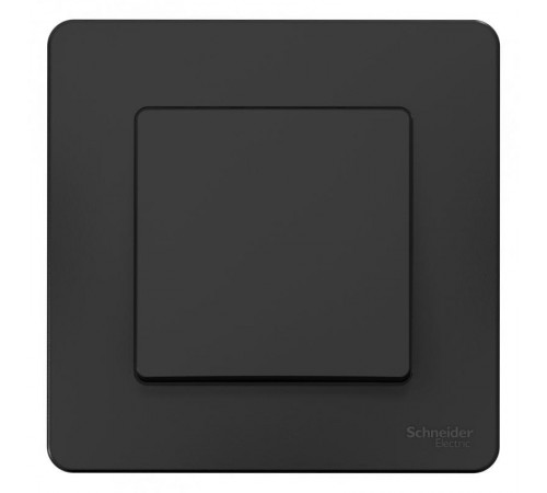 Blanca Антрацит С/У Выключатель 1-клавишный, 10А, 250B  BLNVS010106  SE