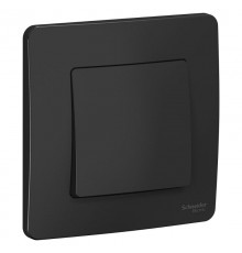 Blanca Антрацит С/У Выключатель 1-клавишный, 10А, 250B  BLNVS010106  SE
