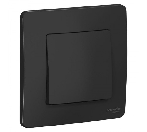 Blanca Антрацит С/У Выключатель 1-клавишный, 10А, 250B  BLNVS010106  SE