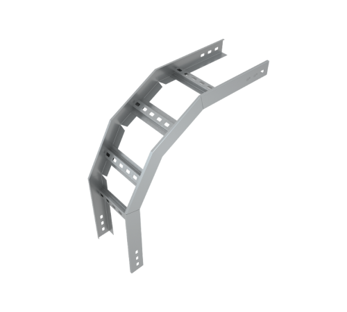 Угол лестничный верт. внеш. 90 гр. 100х100х1,2 мм HD  LVL90-100-100-1.2 HD  КМ-профиль