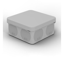 Коробка распаячная для прямого монтажа ОУ, HF, 80х80х40мм, IP67 (мембранные вводы)  28-3078  REXANT