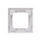 ABB Levit Белый / белый Рамка 1-ая  3901H-A05010 03W  2CHH015010A6003  ABB