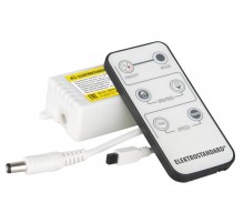 Контроллер одноцветный с ИК пультом (6 кнопок) LSC 003 12V (LSC 003 DC12V-08A IP42)  a035333  Elektrostandard