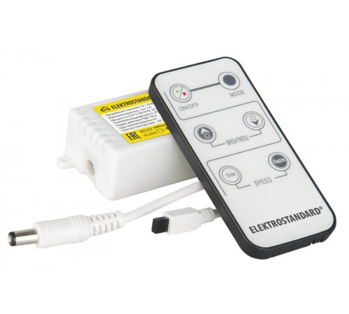 Контроллер одноцветный с ИК пультом (6 кнопок) LSC 003 12V (LSC 003 DC12V-08A IP42)  a035333  Elektrostandard