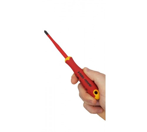 Отвертка диэлектрическая Ergonic крестовая +/- E-SLIM Z 2X100  41729390  Felo