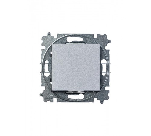 ABB Levit Серебро / дымчатый чёрный Переключатель 1-кл.  3559H-A06445 70W  2CHH590645A6070  ABB