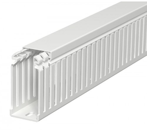 Распределительный кабельный канал LKVH N 75x37,5x2000 мм (светло-серый) (LKVH N 75037)  6178552  OBO Bettermann