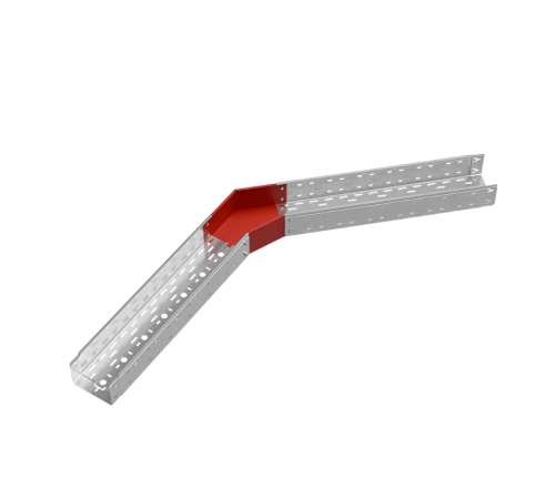 Угол горизонтальный 45 гр. 100х150 мм "ПЛЮС" HD  GLplus45-100-150 HD   КМ-профиль