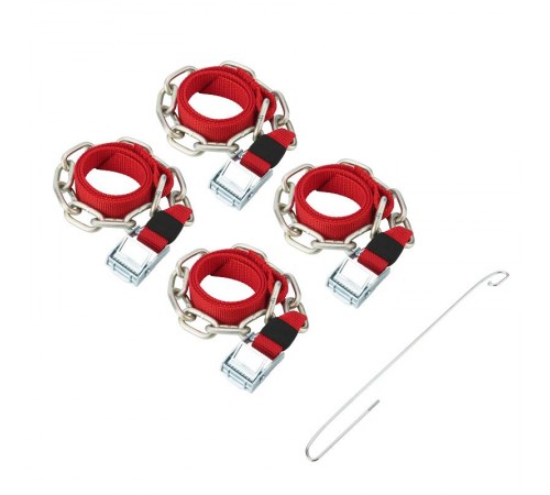 Цепи (браслеты) противоскольжения для кроссоверов, однорядные, к-т 4 шт.  07-7025  REXANT