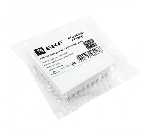 Комнатный датчик температуры  RTD30-IN-PT1000  EKF